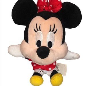 Disney large head Minnie Mouse‎ miniature backpack or bag clip